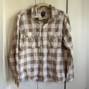 Men’s BDG Urban Outfitters Textured Button Up